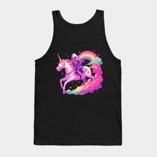 reaper ride unicorn Tank Top